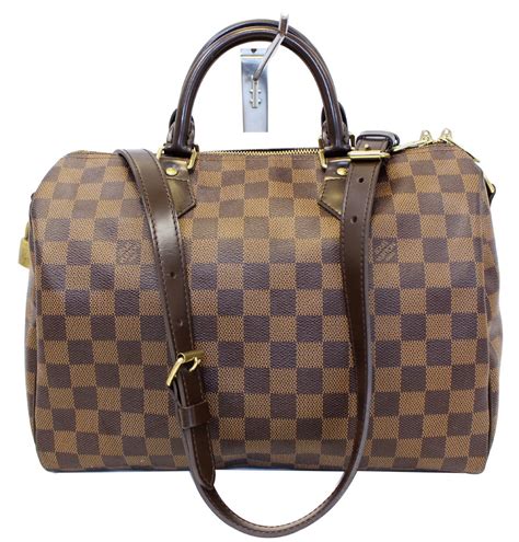 damier ebene louis vuitton speedy 30|louis vuitton speedy 30 bandouliere.